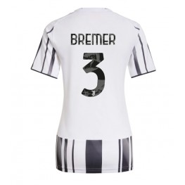 Juventus Gleison Bremer #3 Thuis tenue Dames 2025-26 Korte Mouw